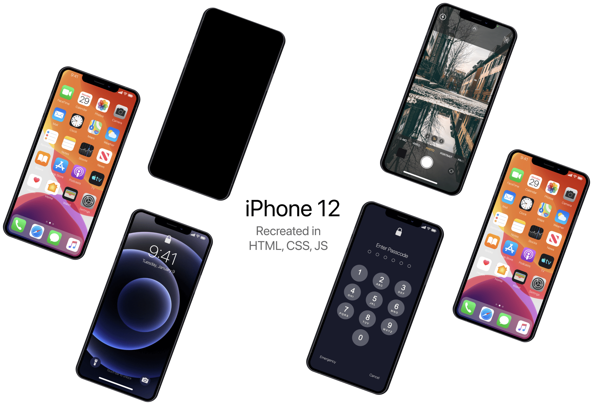 several iphone 12s
